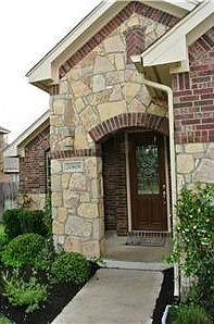 Solid wood front door with 3/4 glass