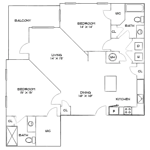 Floor plan Design 2C