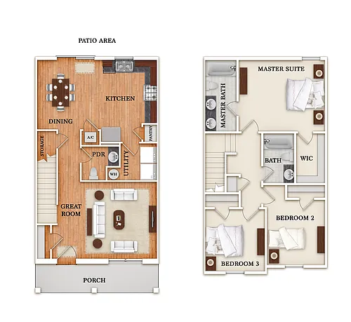 Floor plan The Everett