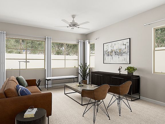 Willow Plan 40-9 Great Room Rendering