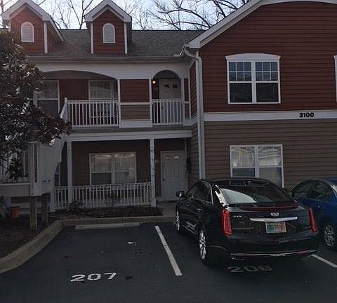 Dedicated parking space 208