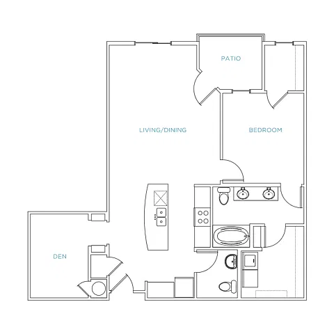 Floor plan B1