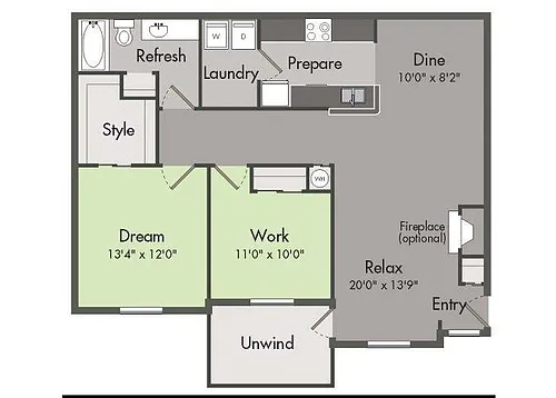 Floor plan THE STERLING