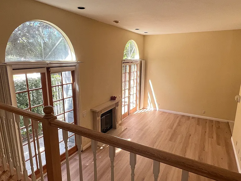 Living Room View from Den
