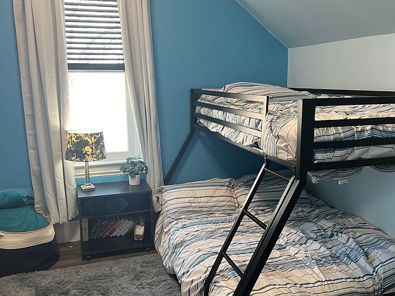 Twin over full bed in 3rd bedroom for kids or guests