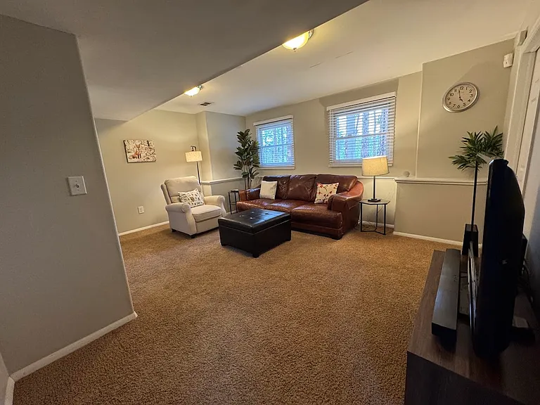 basement level living space