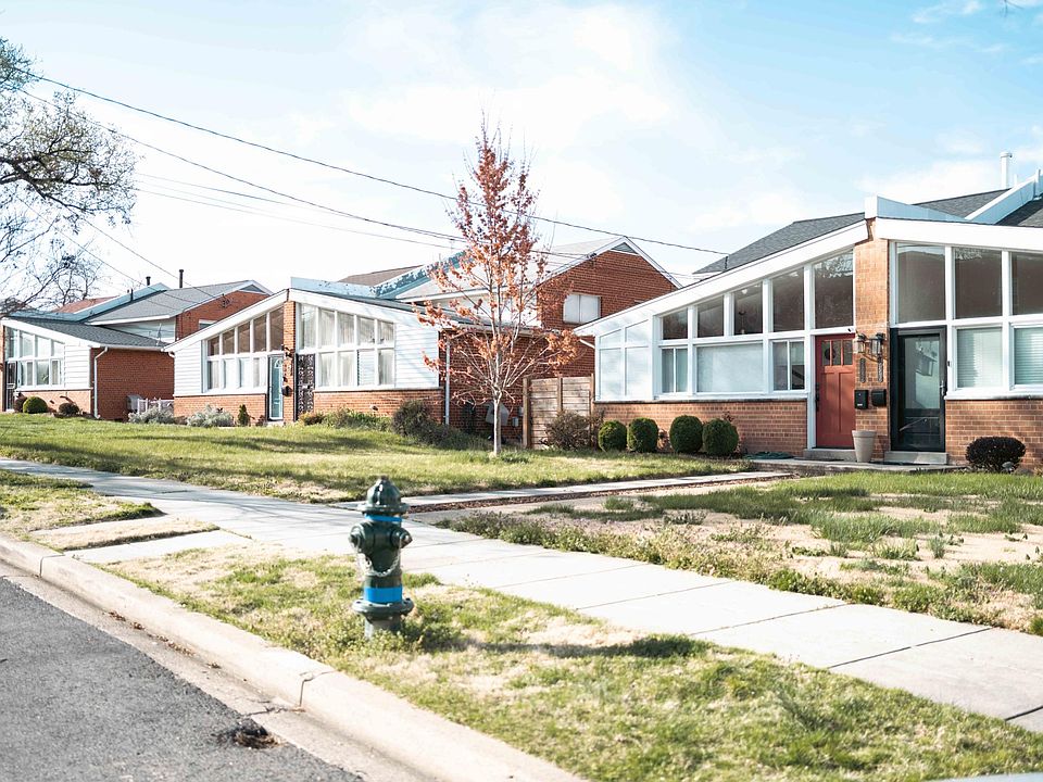 The home is a townhouse that is uniquely shaped for Washington, D.C.