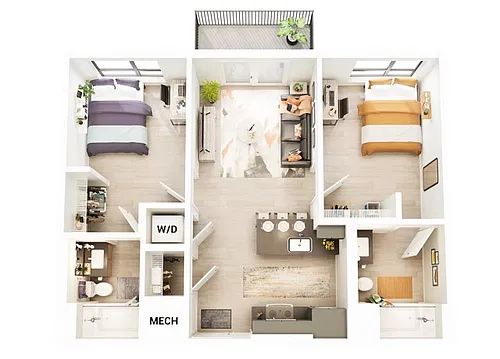 Floor plan B1