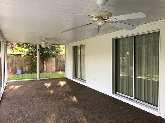 Large back porch to enjoy