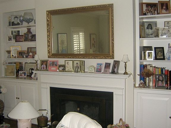 Wood Burning Fireplace