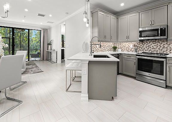 Model of a furnished unit