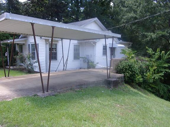 Right side of house