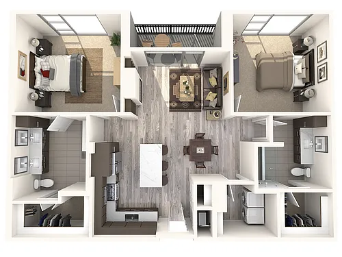 Floor plan B1