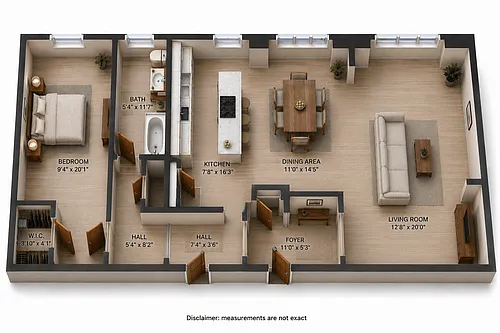 Floor plan 507