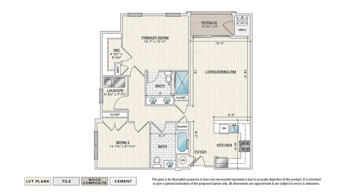 Floor plan The Magnolia B-2