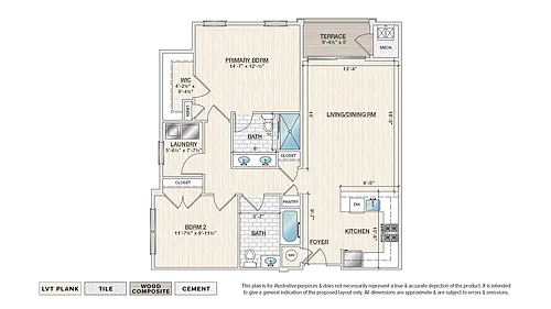 Floor plan The Magnolia B-2