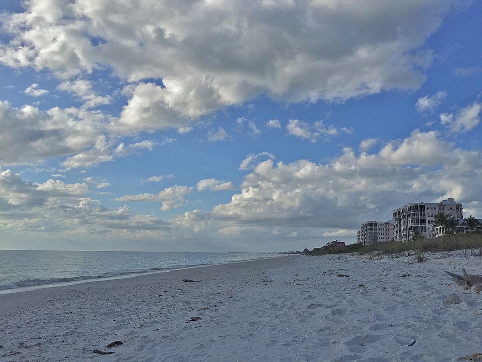 Miles of beach walking.