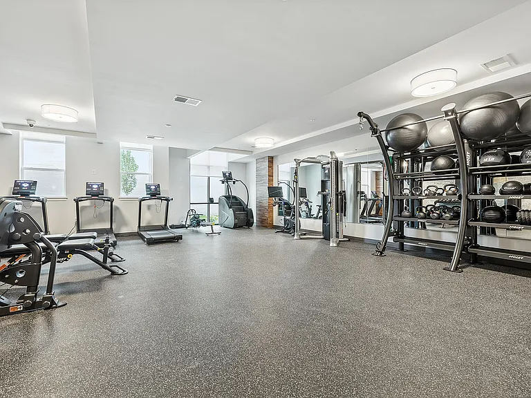 Spacious & Modern Fitness Center