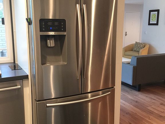 Stainless french door Samsung refrigerator