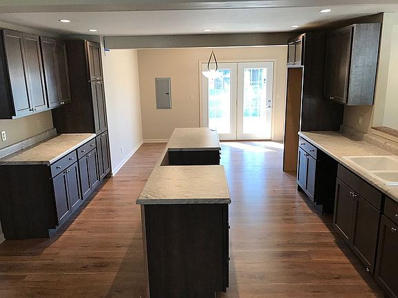 Open concept kitchen