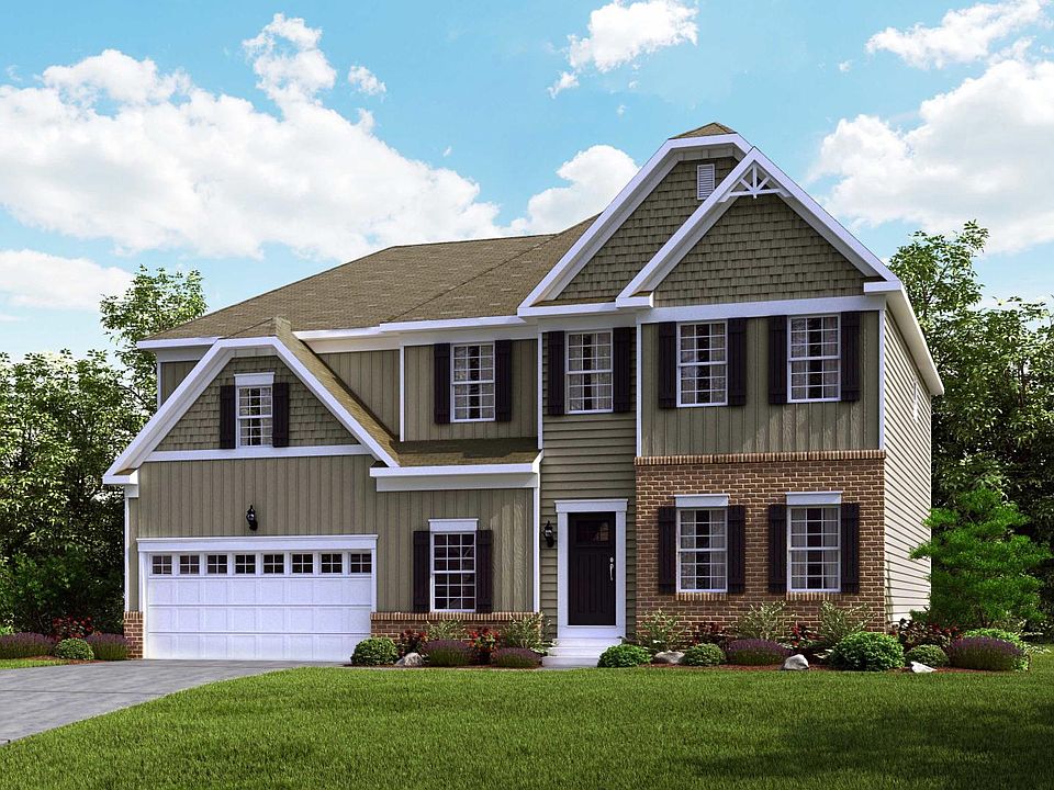 Elevation H Opt New England Partial Brick Front