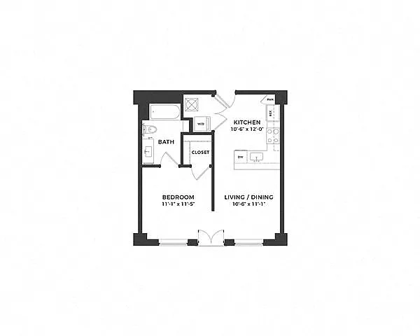 Floor plan Weddington