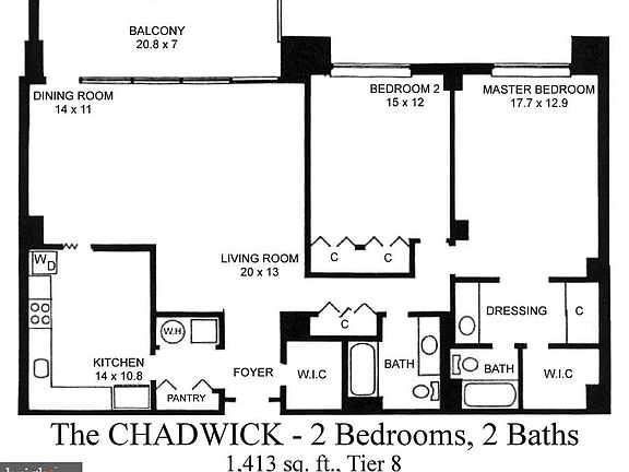 2nd image of 3713 George Mason Dr #1508