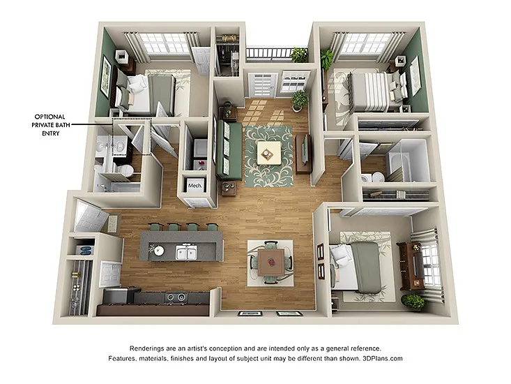 Floor plan Biltmore