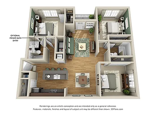 Floor plan Biltmore