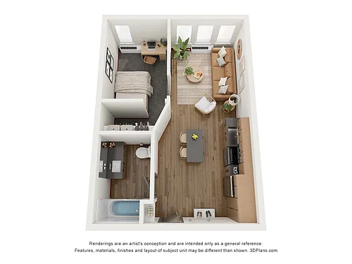 Floor plan Crossing A