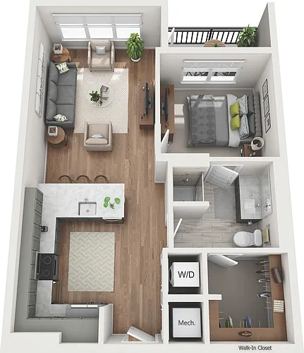 Floor plan A2A