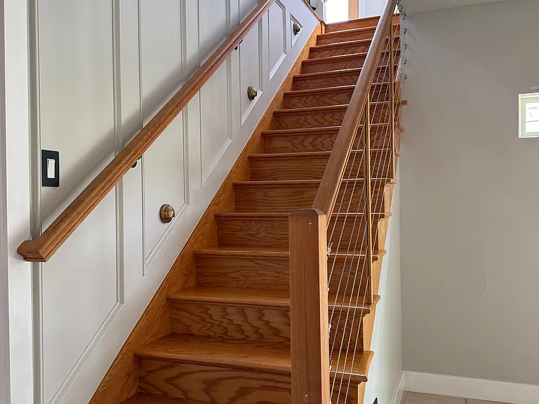 Stairway to second floor