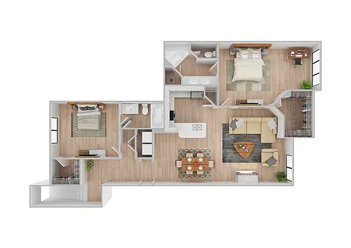 Floor plan Valencia | Renovated