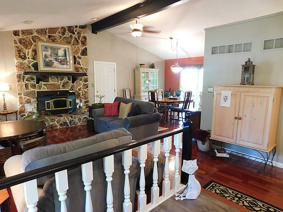 Foyer, Cherry wood floors