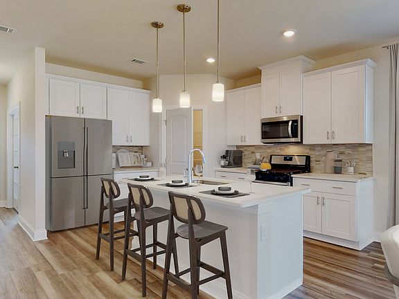 Manchester floorplan modeled at Waltons Grove in Nashville, TN.