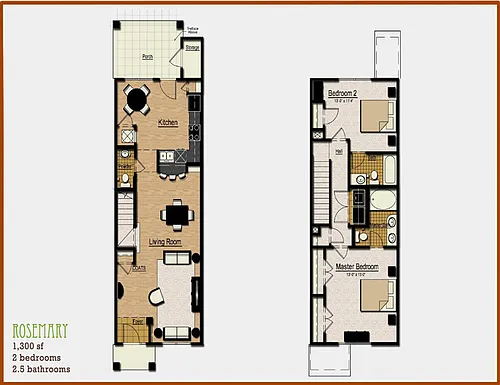 Floor plan Rosemary