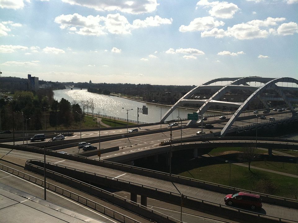 View from rooftop deck