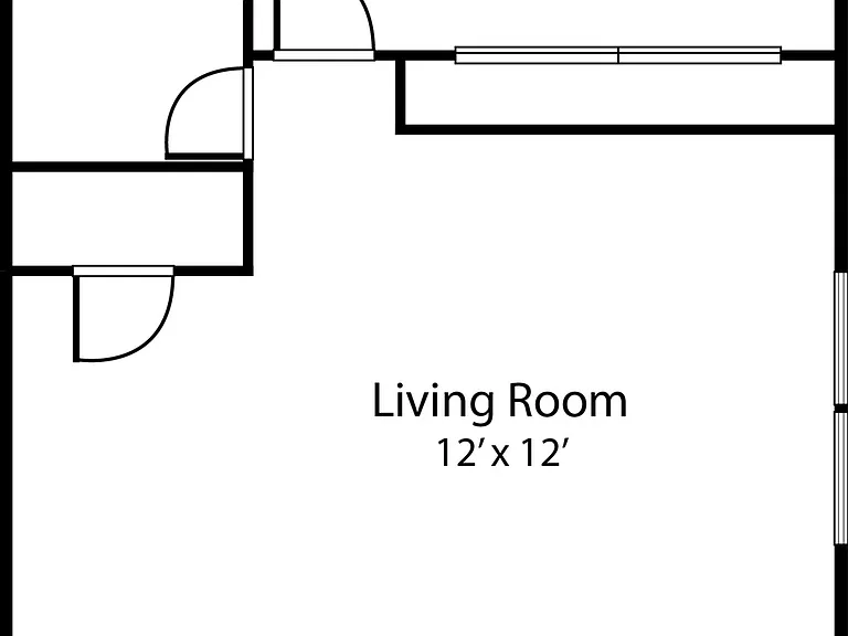 1 Bedroom unit with large walk-in closet 1 Bedroom unit with large walk-in closet