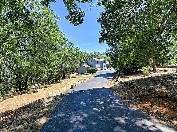 Private, paved road to home