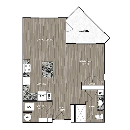 Floor plan Studio