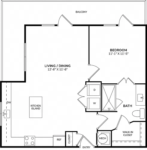 Floor plan A1d
