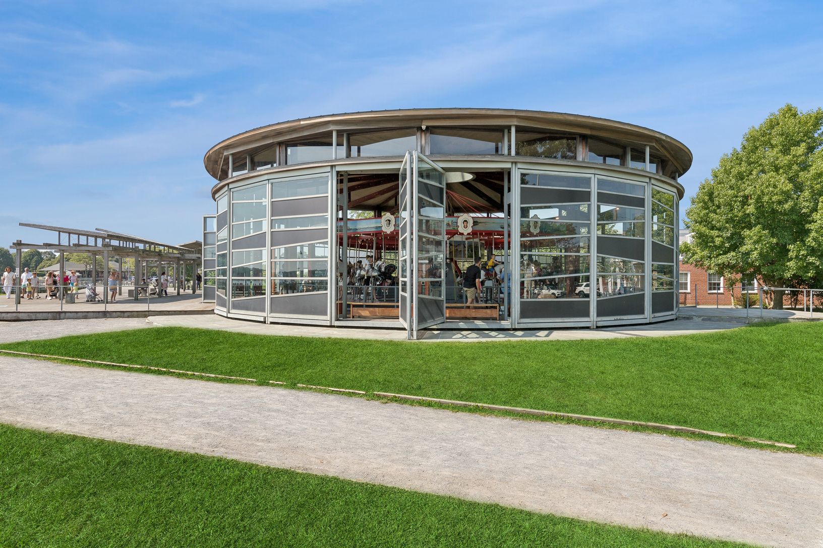  Greenport Village Carousel at Nearby Mitchell Park