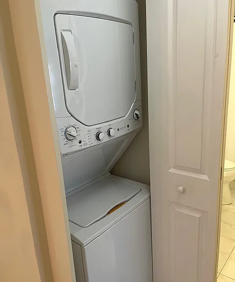In-unit laundry facilities