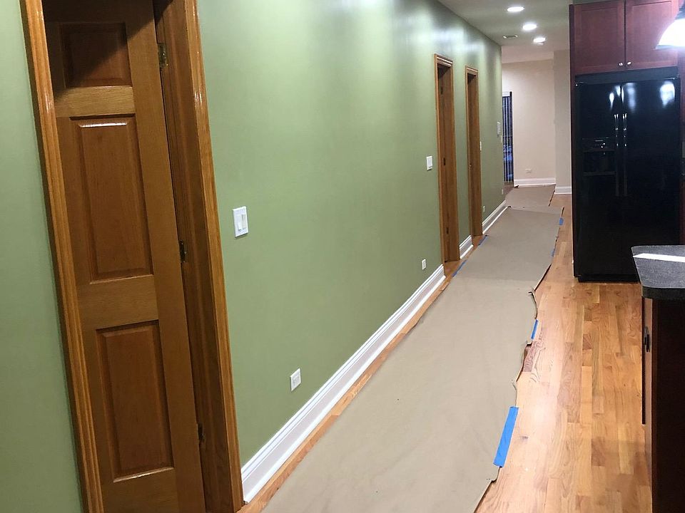 Kitchen and three bedrooms