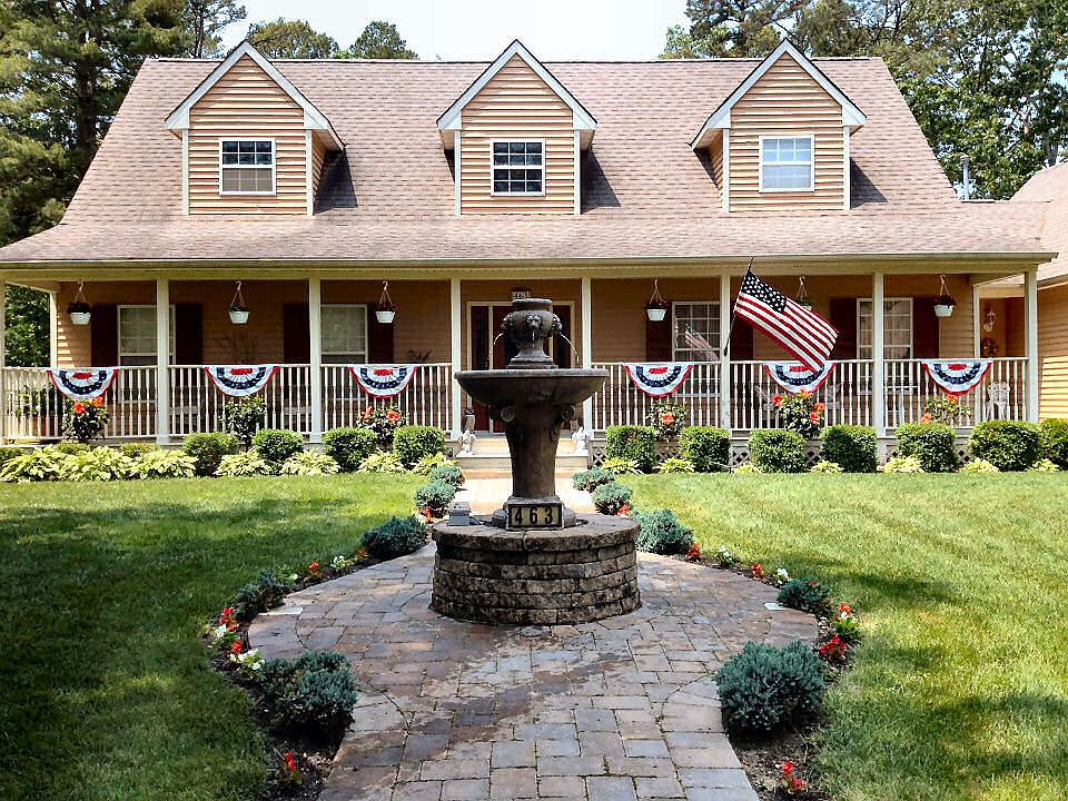 front walkway