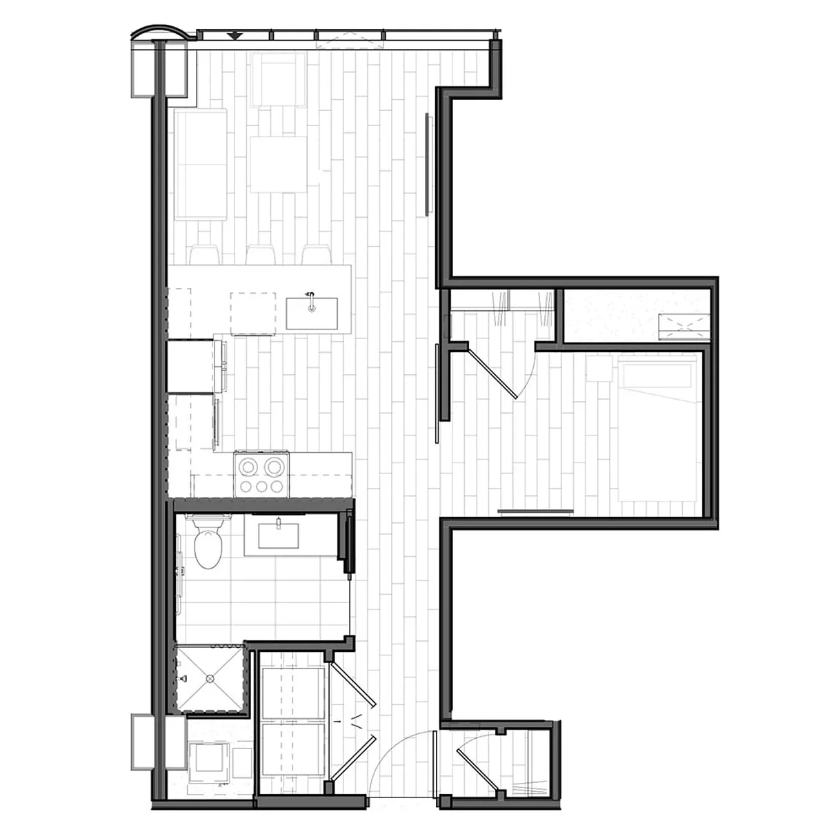 Floor plan Studio
