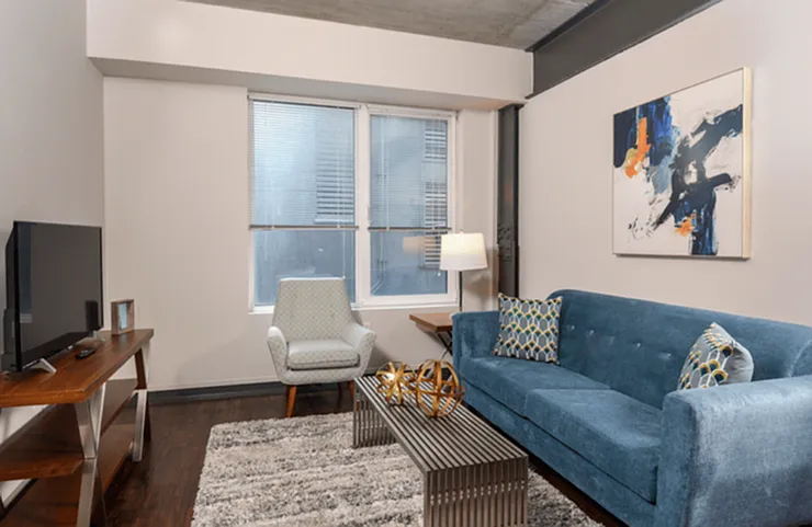 Model Living Area