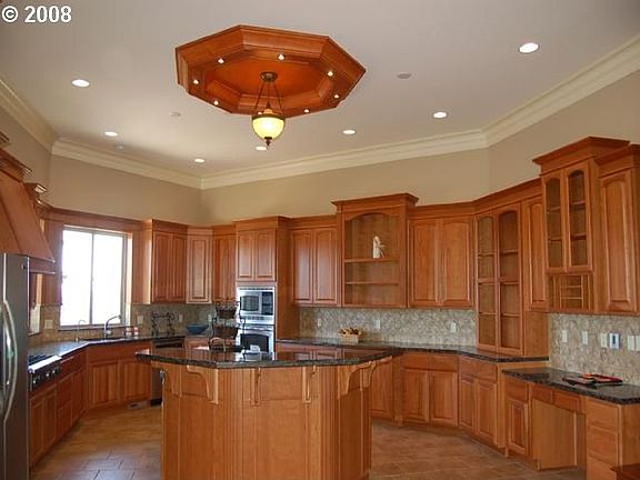 Kitchen with a great view