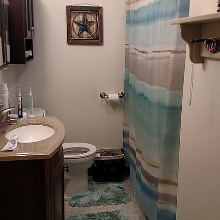 Newly remodeled bathroom