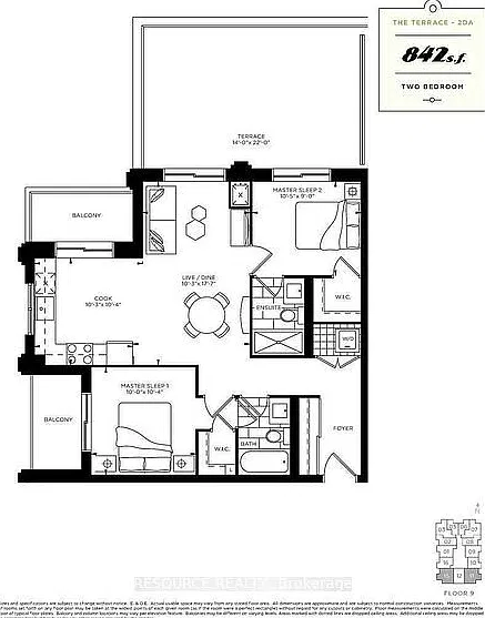 2 bed, $2,790 — Photo 2